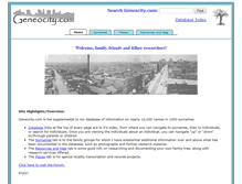 Tablet Screenshot of geneocity.com